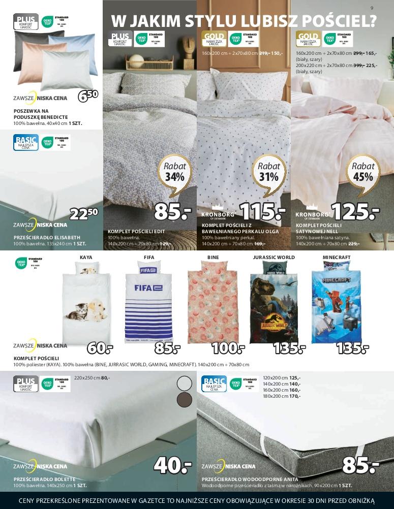 Gazetka promocyjna Jysk str. 9