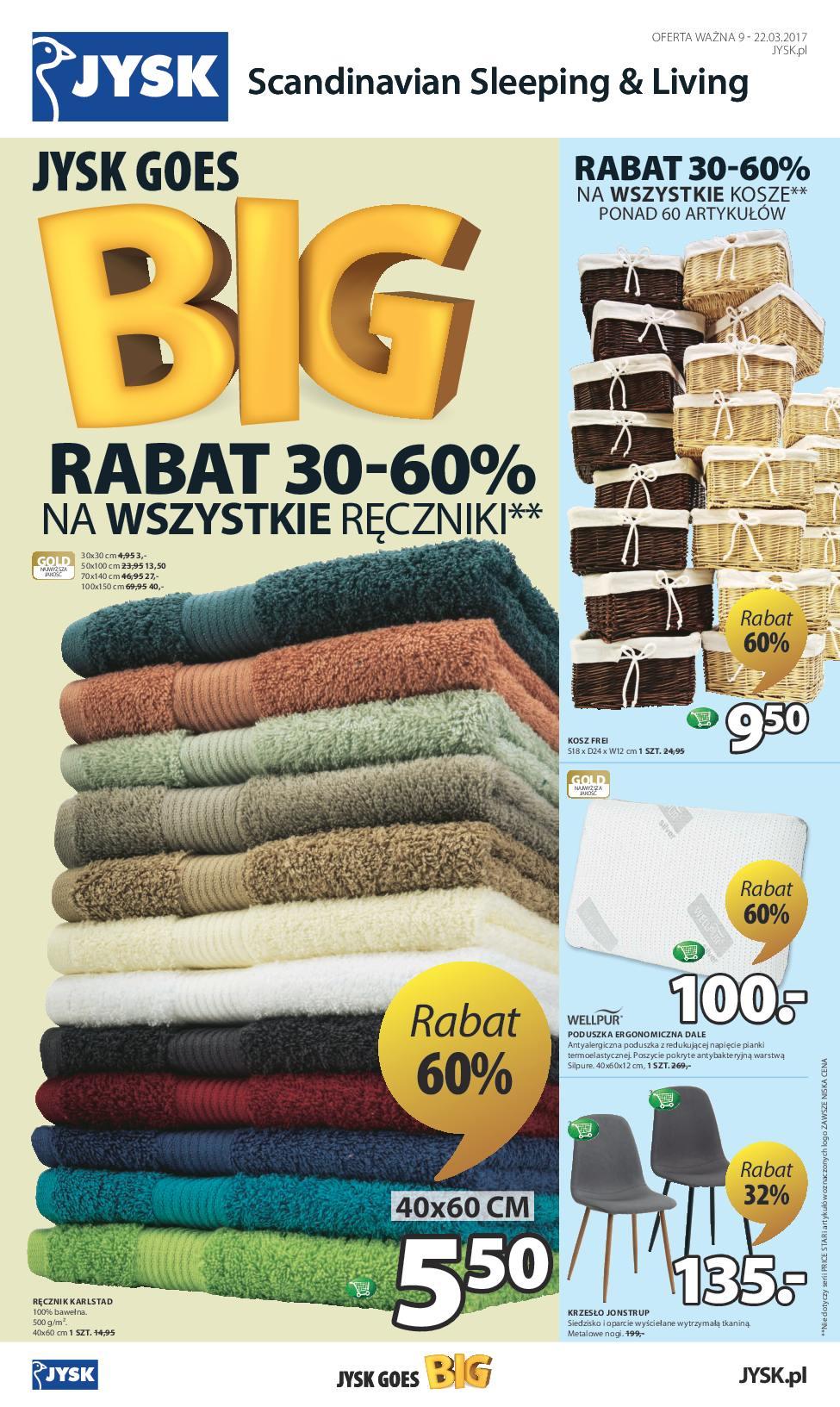 Gazetka promocyjna Jysk str. 1