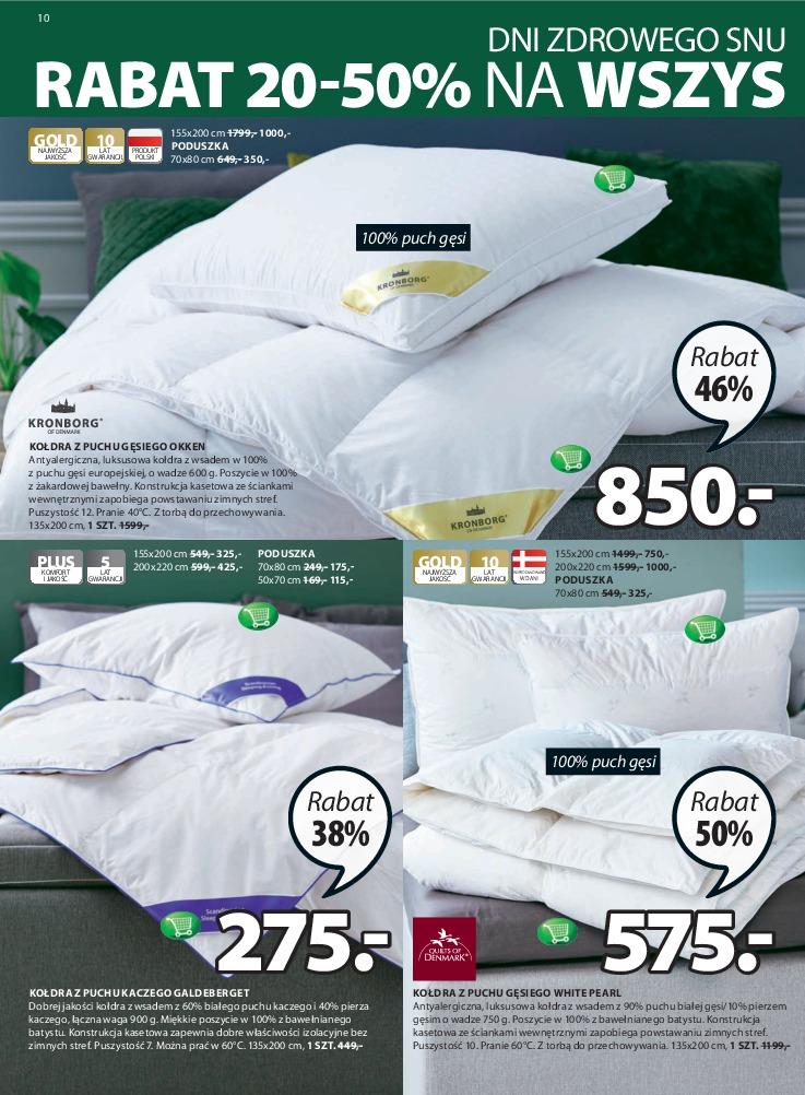 Gazetka promocyjna Jysk str. 10