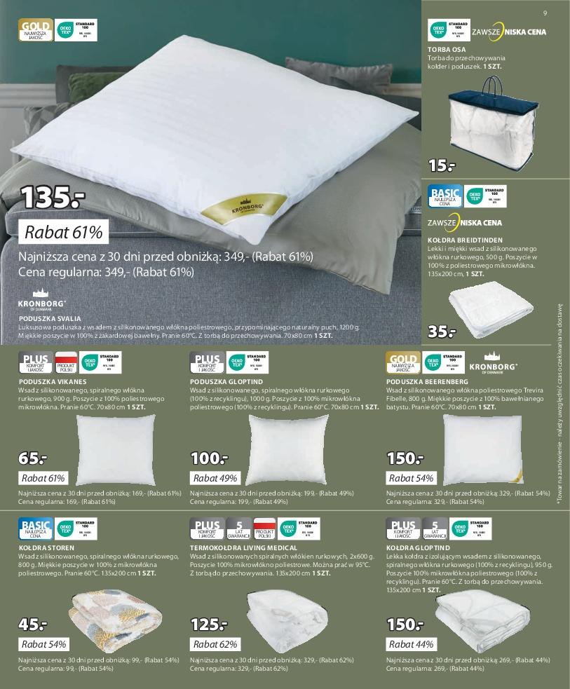 Gazetka promocyjna Jysk str. 9