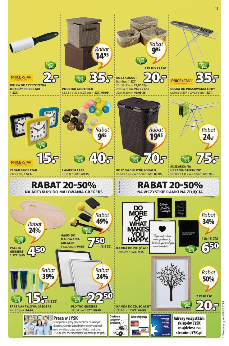 Gazetka promocyjna Jysk str. 15