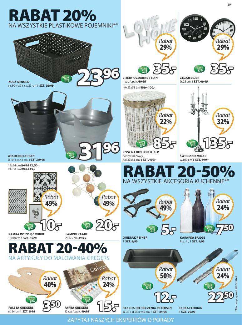 Gazetka promocyjna Jysk str. 19