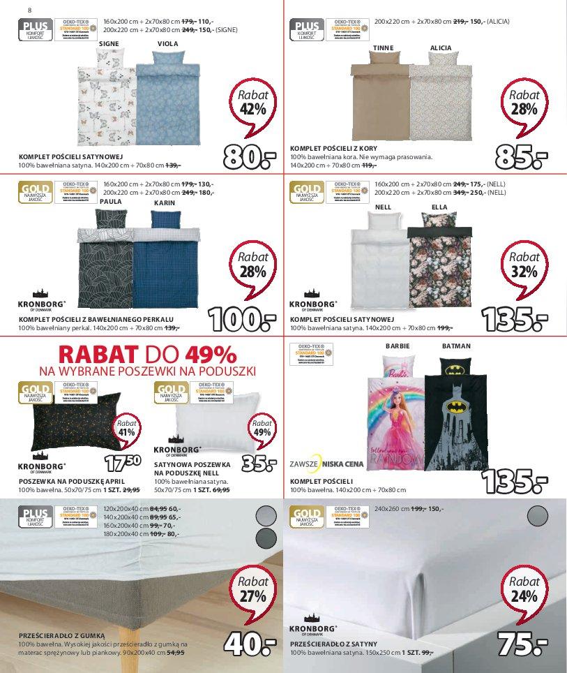 Gazetka promocyjna Jysk str. 8