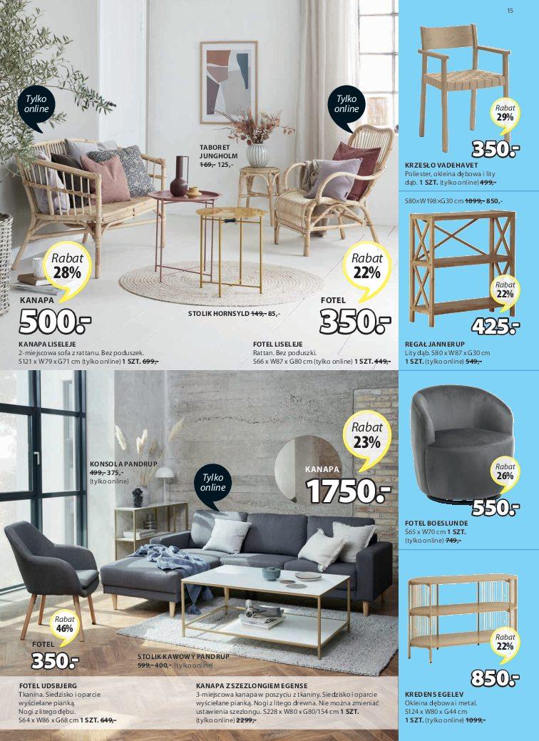 Gazetka promocyjna Jysk str. 15