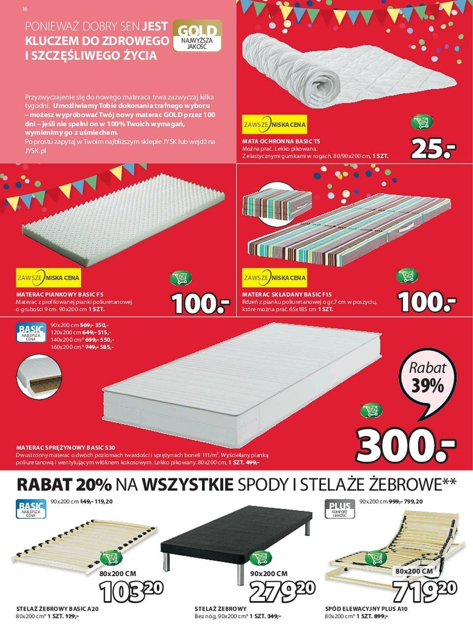 Gazetka promocyjna Jysk str. 16