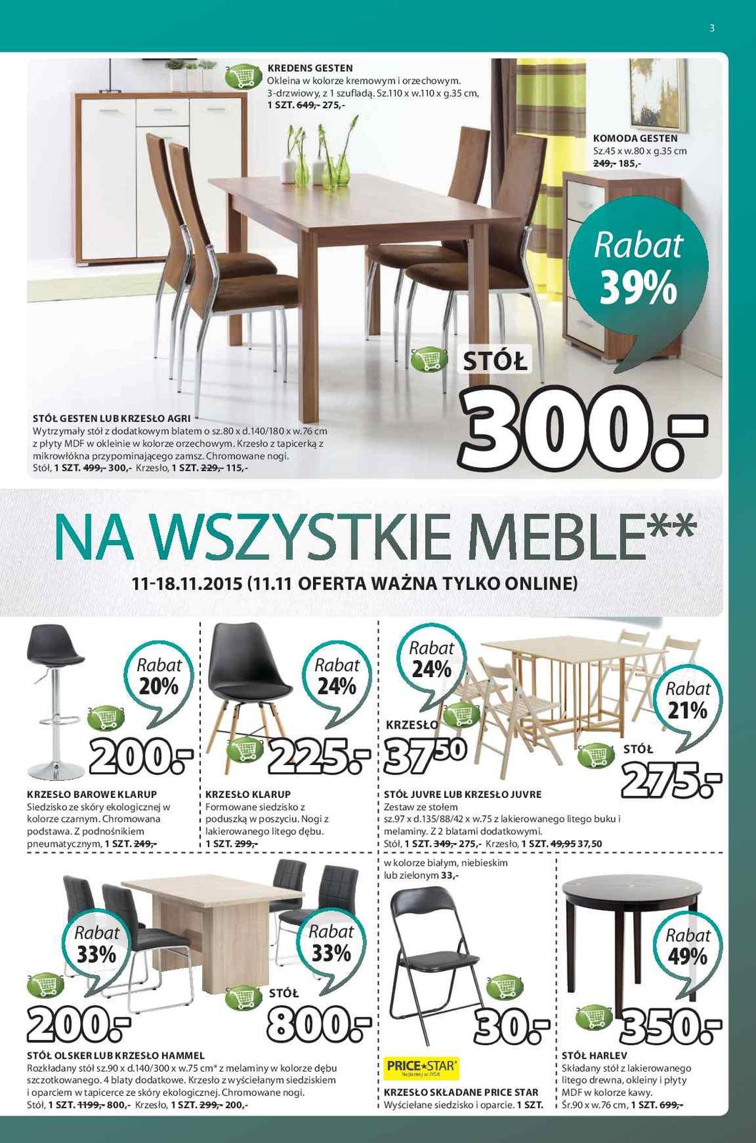 Gazetka promocyjna Jysk str. 3