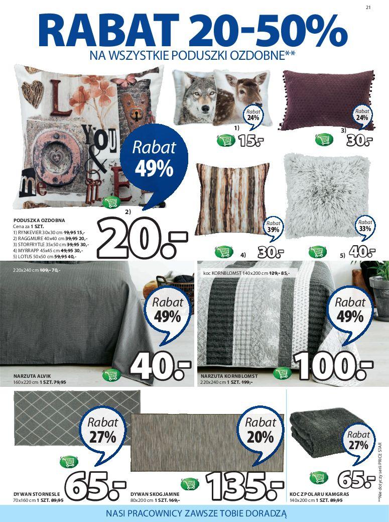 Gazetka promocyjna Jysk str. 21