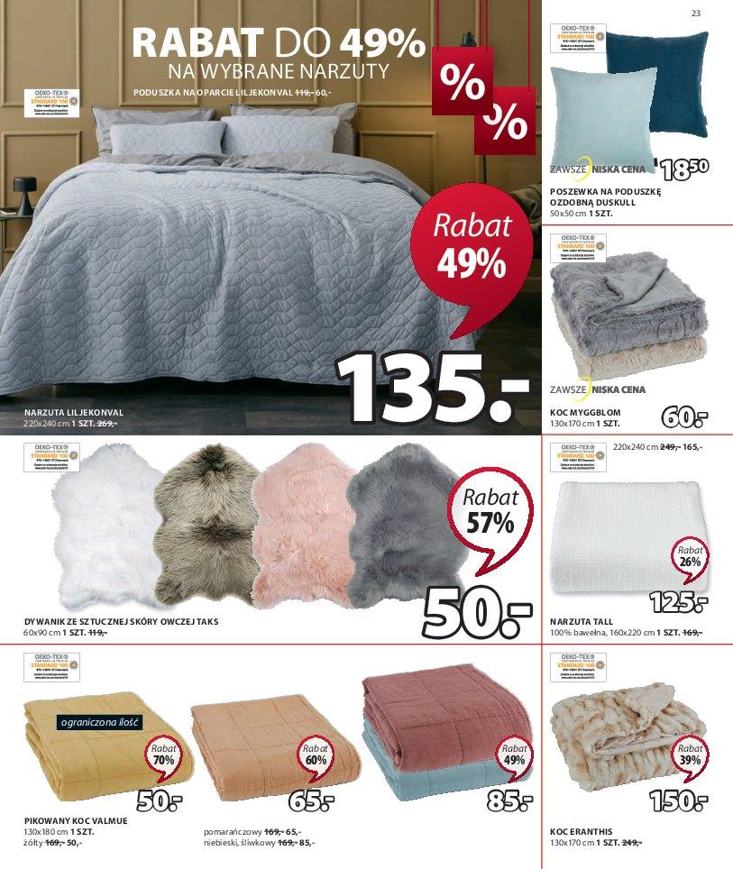 Gazetka promocyjna Jysk str. 23