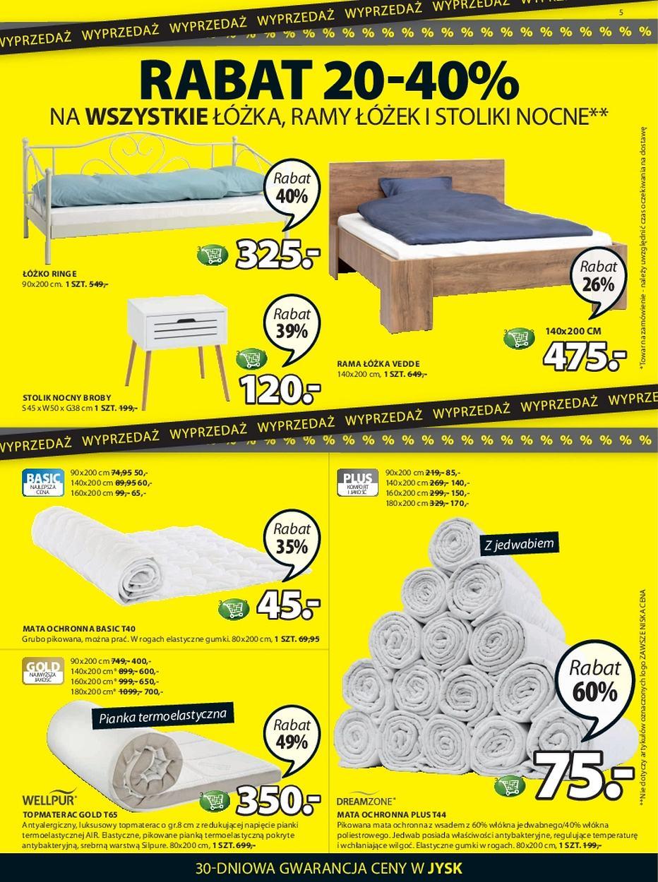 Gazetka promocyjna Jysk str. 5