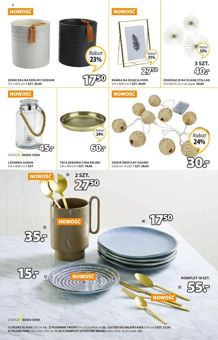 Gazetka promocyjna Jysk str. 8