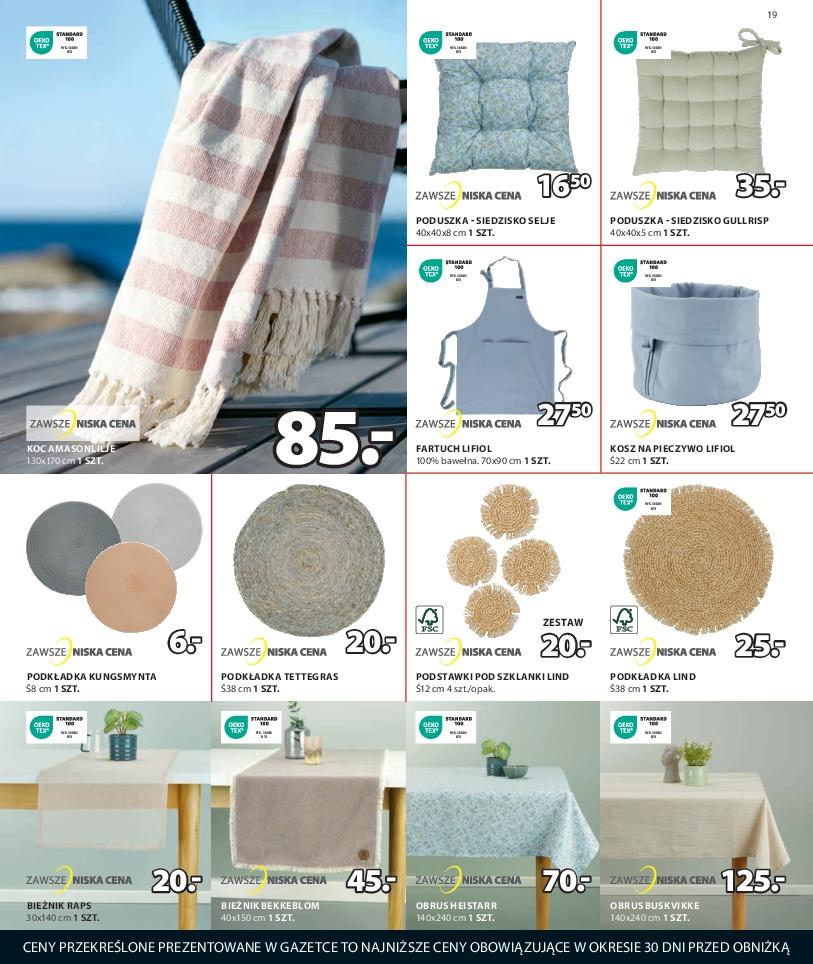 Gazetka promocyjna Jysk str. 19