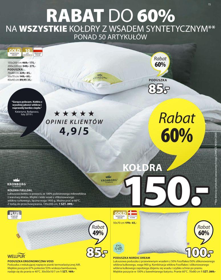 Gazetka promocyjna Jysk str. 15