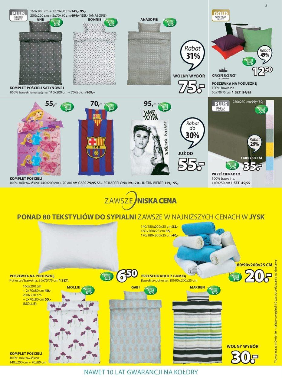 Gazetka promocyjna Jysk str. 5