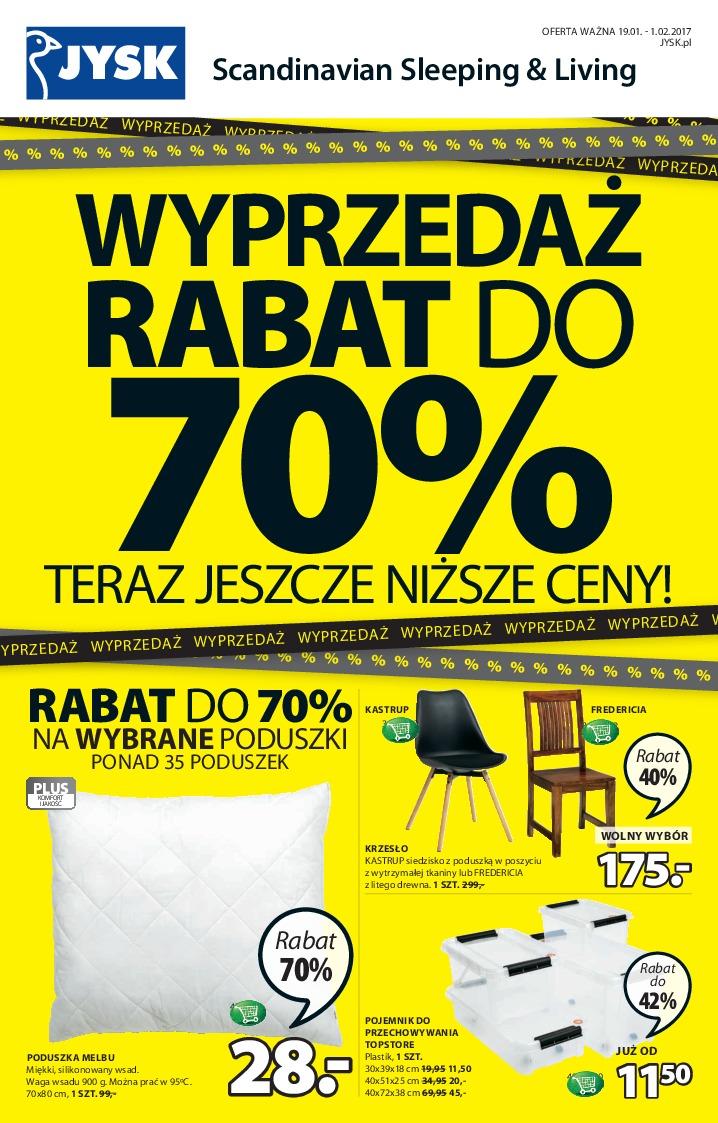 Gazetka promocyjna Jysk str. 1