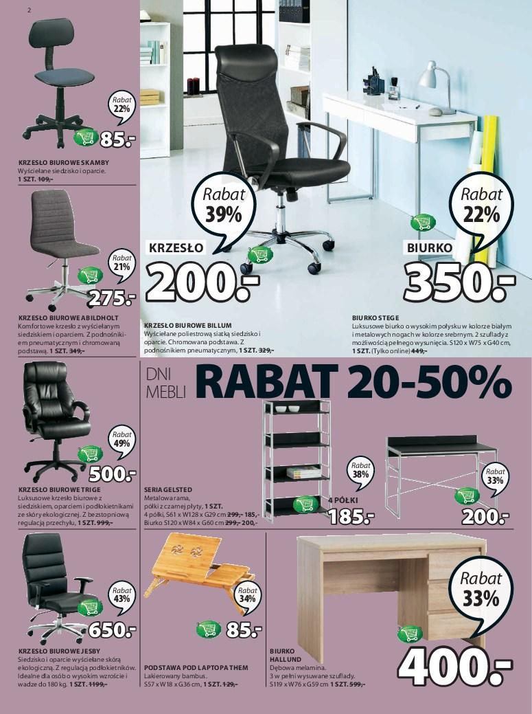 Gazetka promocyjna Jysk str. 2