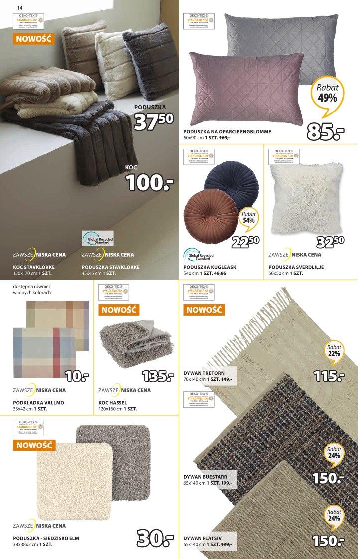 Gazetka promocyjna Jysk str. 14