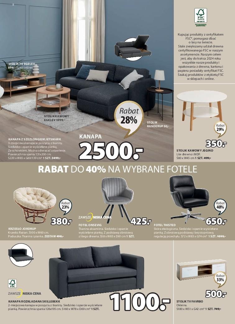 Gazetka promocyjna Jysk str. 8