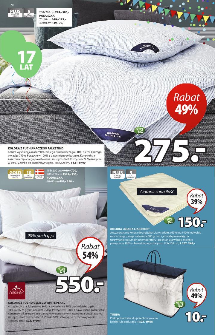 Gazetka promocyjna Jysk str. 20