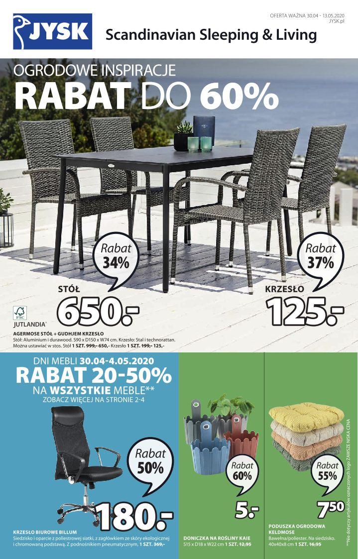 Gazetka promocyjna Jysk str. 1