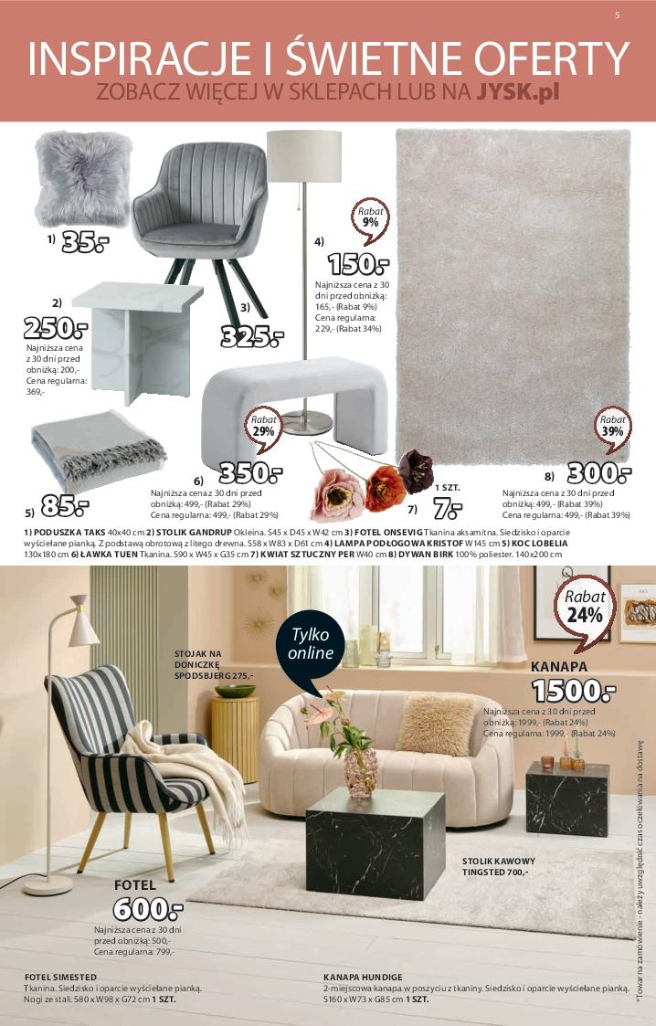 Gazetka promocyjna Jysk str. 5