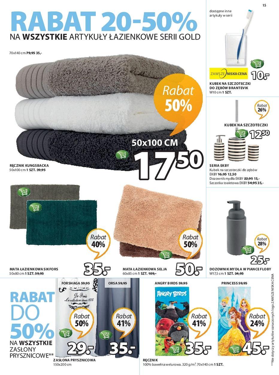 Gazetka promocyjna Jysk str. 15