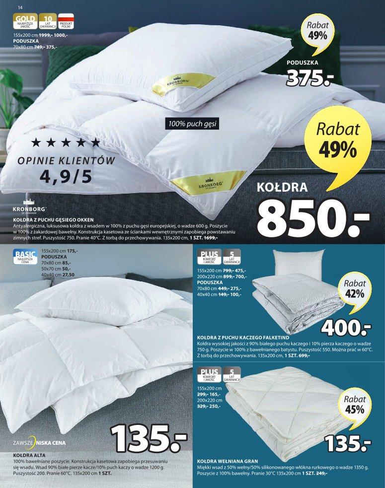 Gazetka promocyjna Jysk str. 14