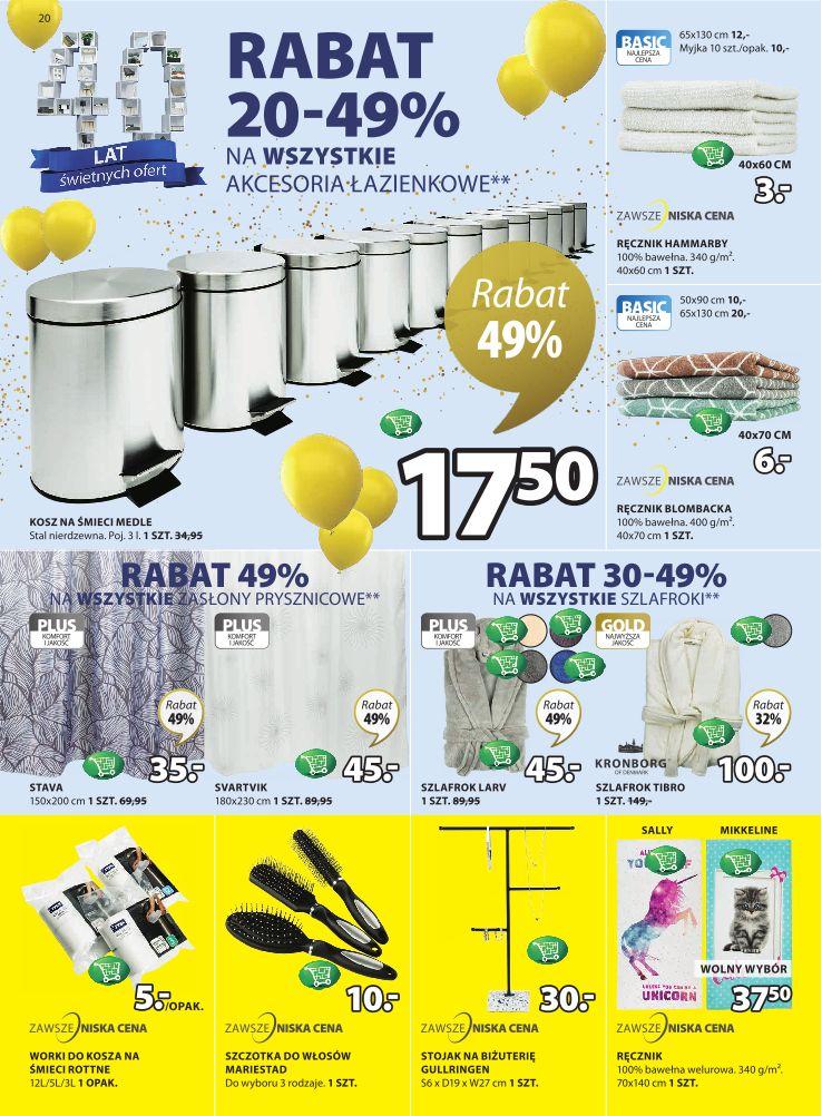 Gazetka promocyjna Jysk str. 20