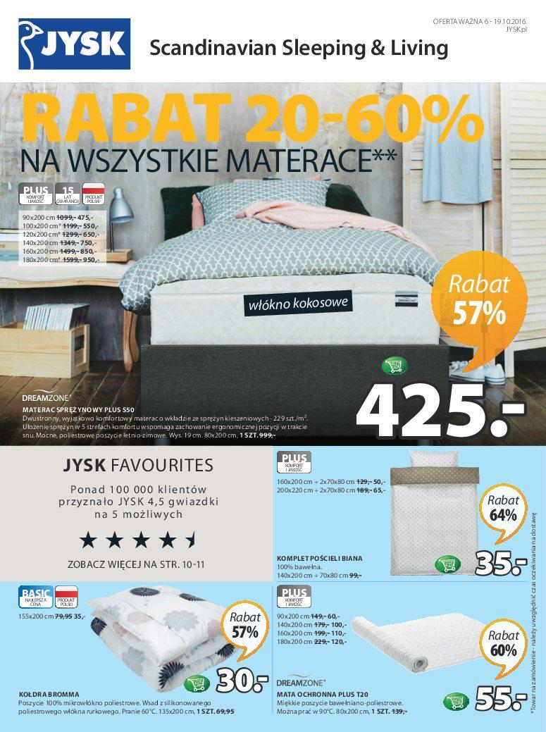 Gazetka promocyjna Jysk str. 1
