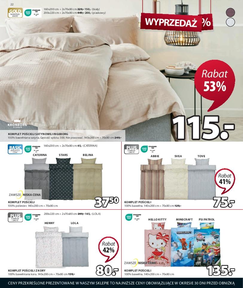 Gazetka promocyjna Jysk str. 22