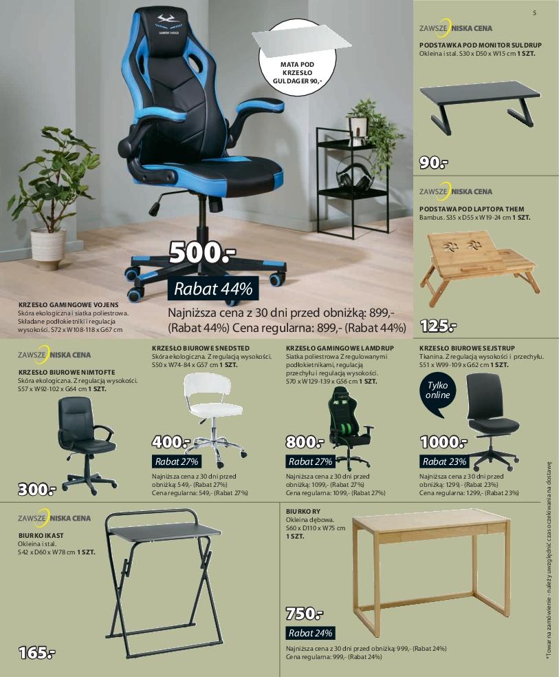 Gazetka promocyjna Jysk str. 5