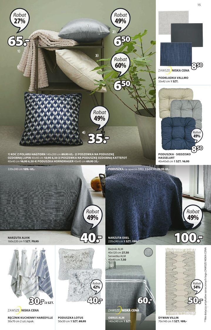 Gazetka promocyjna Jysk str. 15