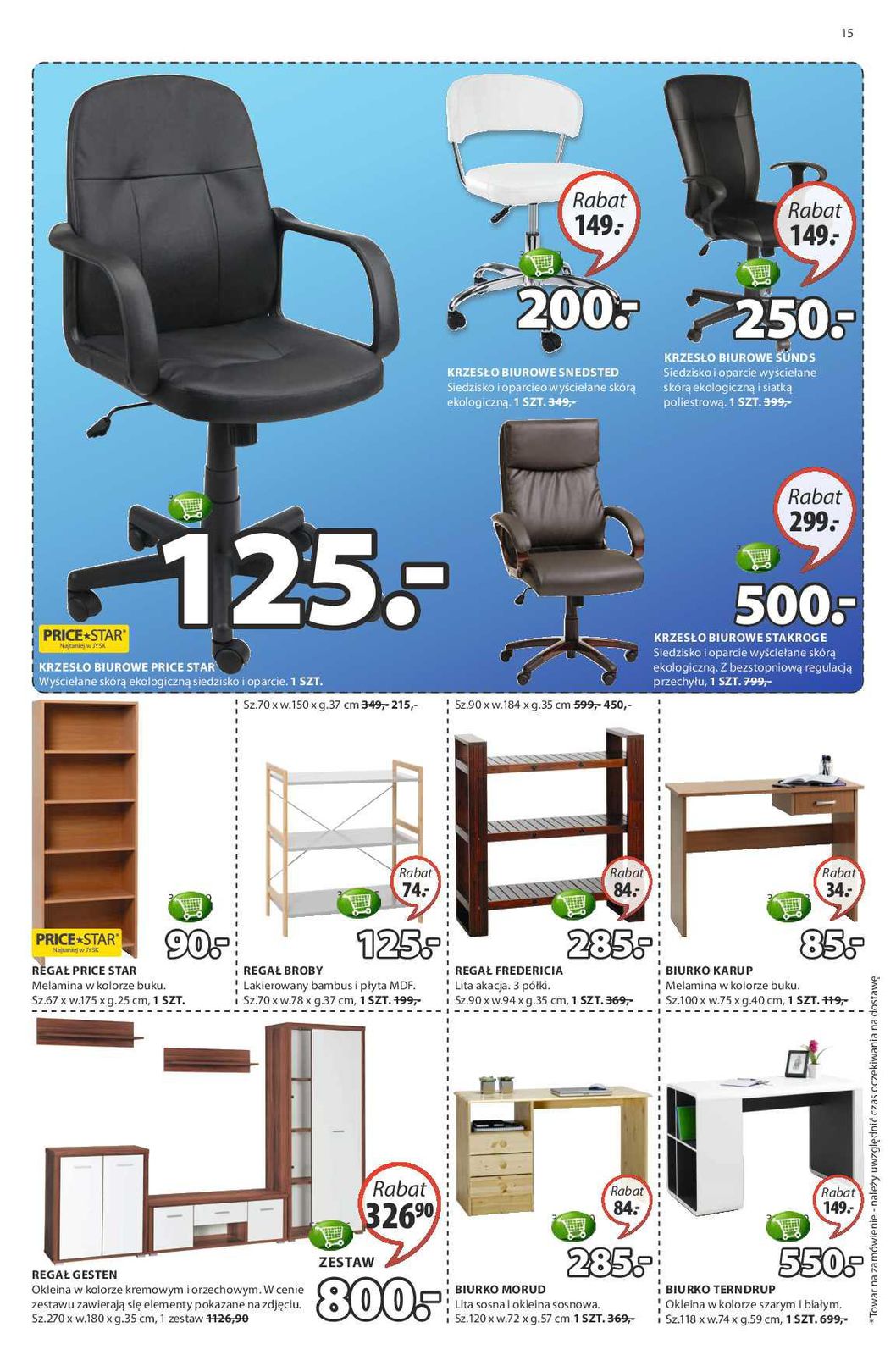 Gazetka promocyjna Jysk str. 15