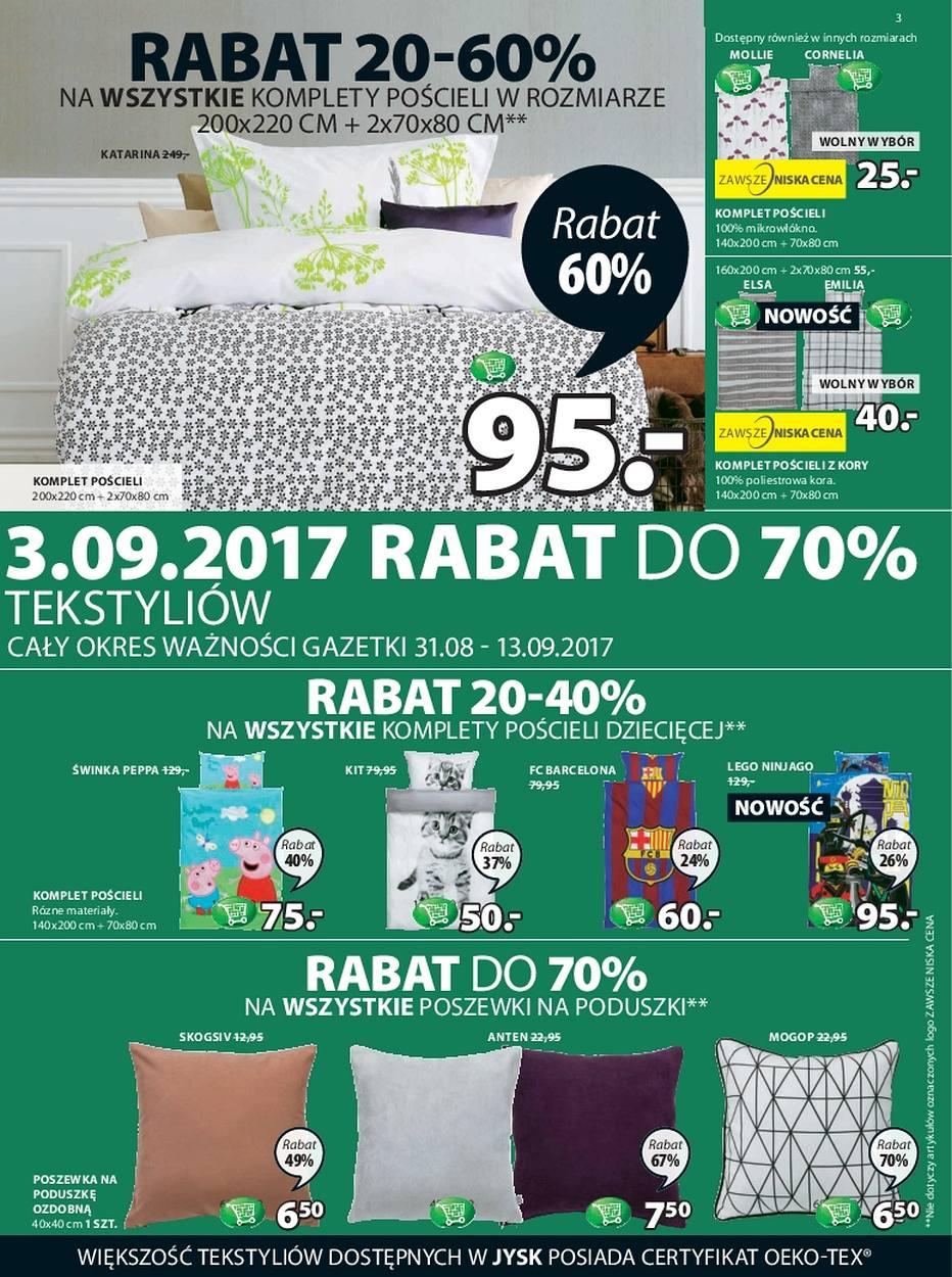 Gazetka promocyjna Jysk str. 3