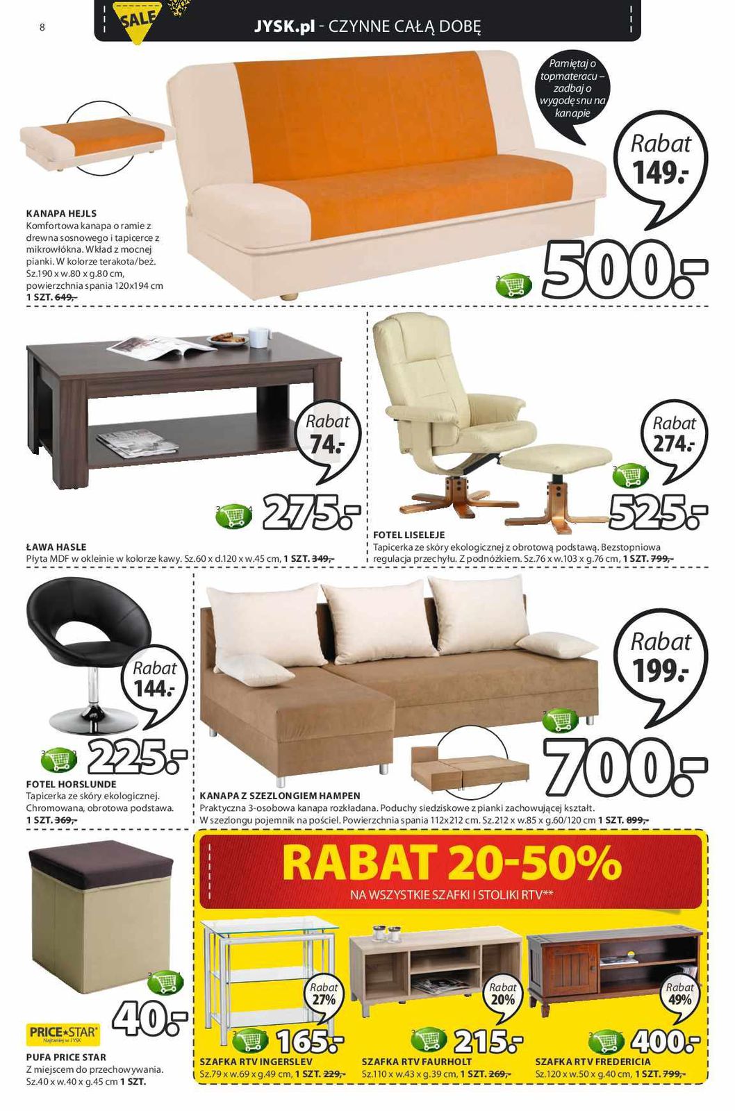Gazetka promocyjna Jysk str. 8
