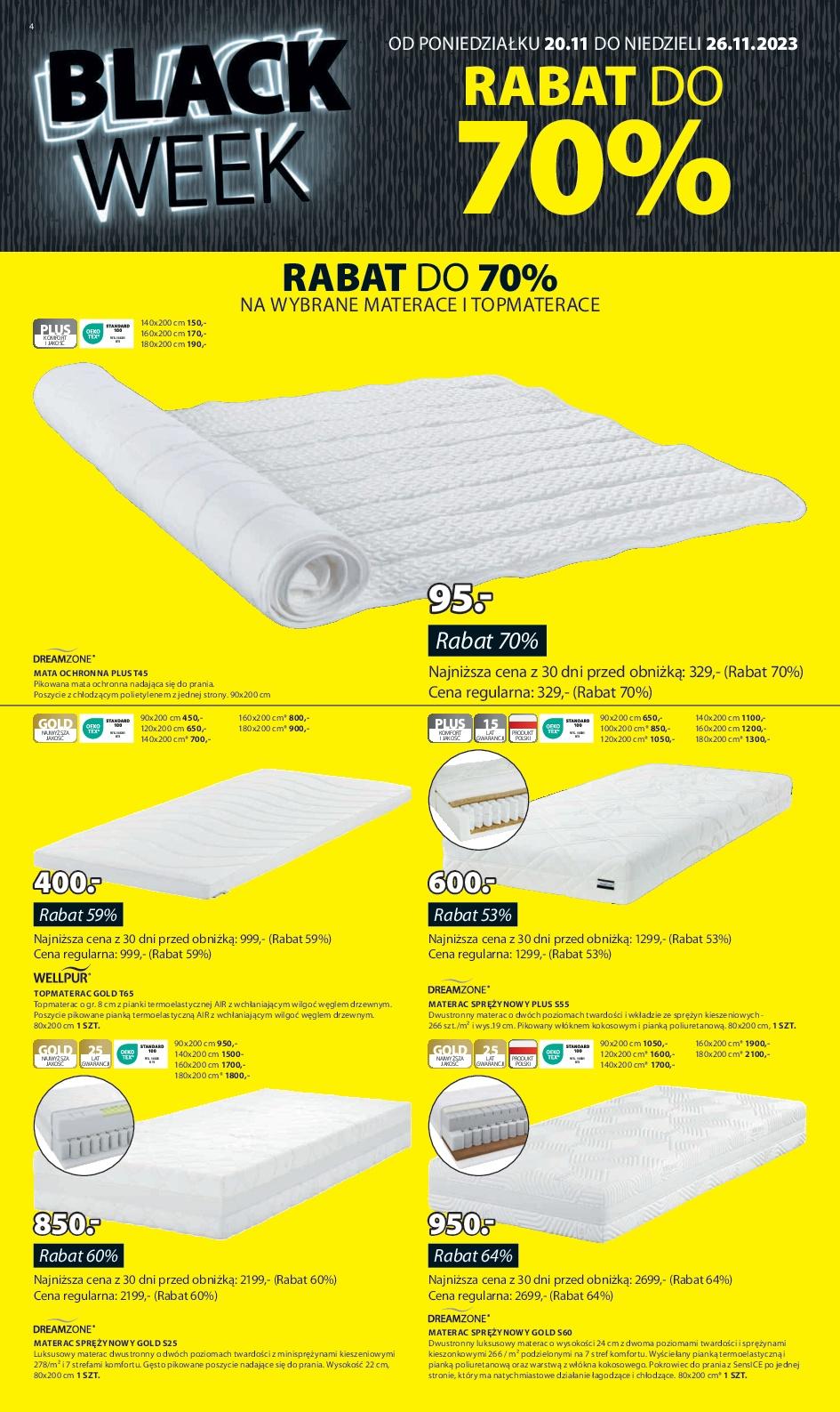 Gazetka promocyjna Jysk str. 4