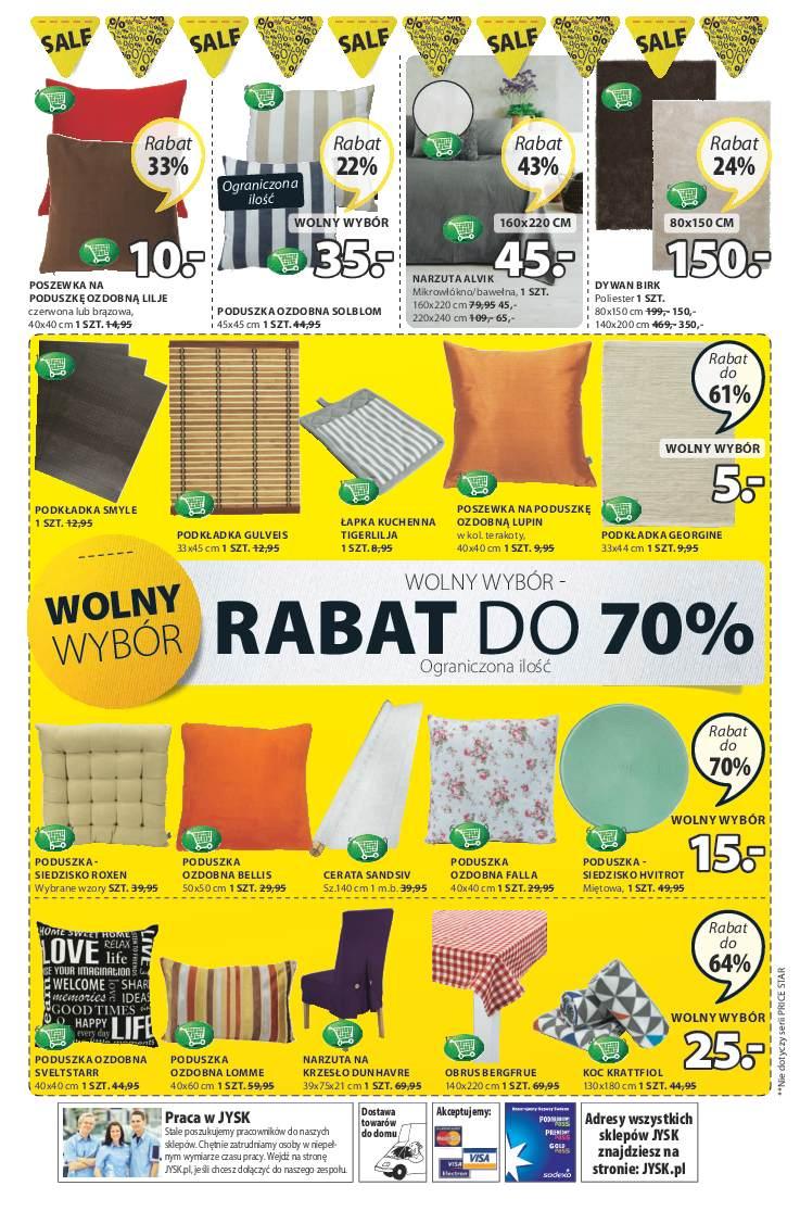 Gazetka promocyjna Jysk str. 15