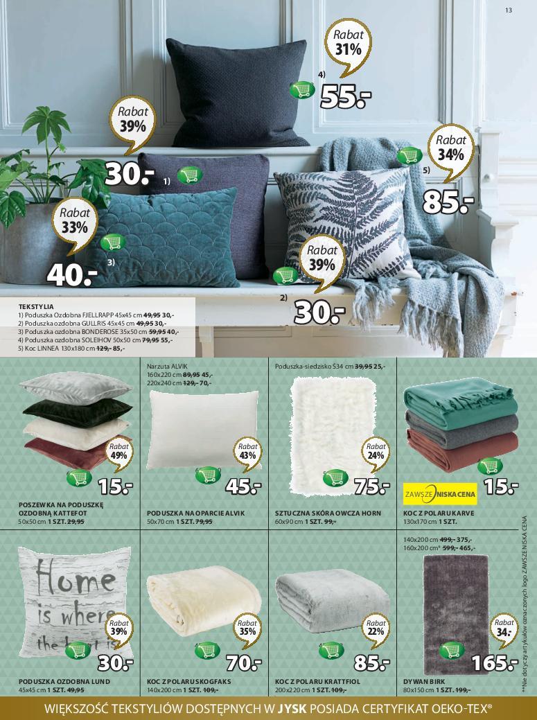 Gazetka promocyjna Jysk str. 13