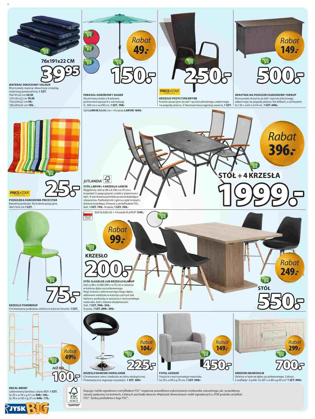 Gazetka promocyjna Jysk str. 2