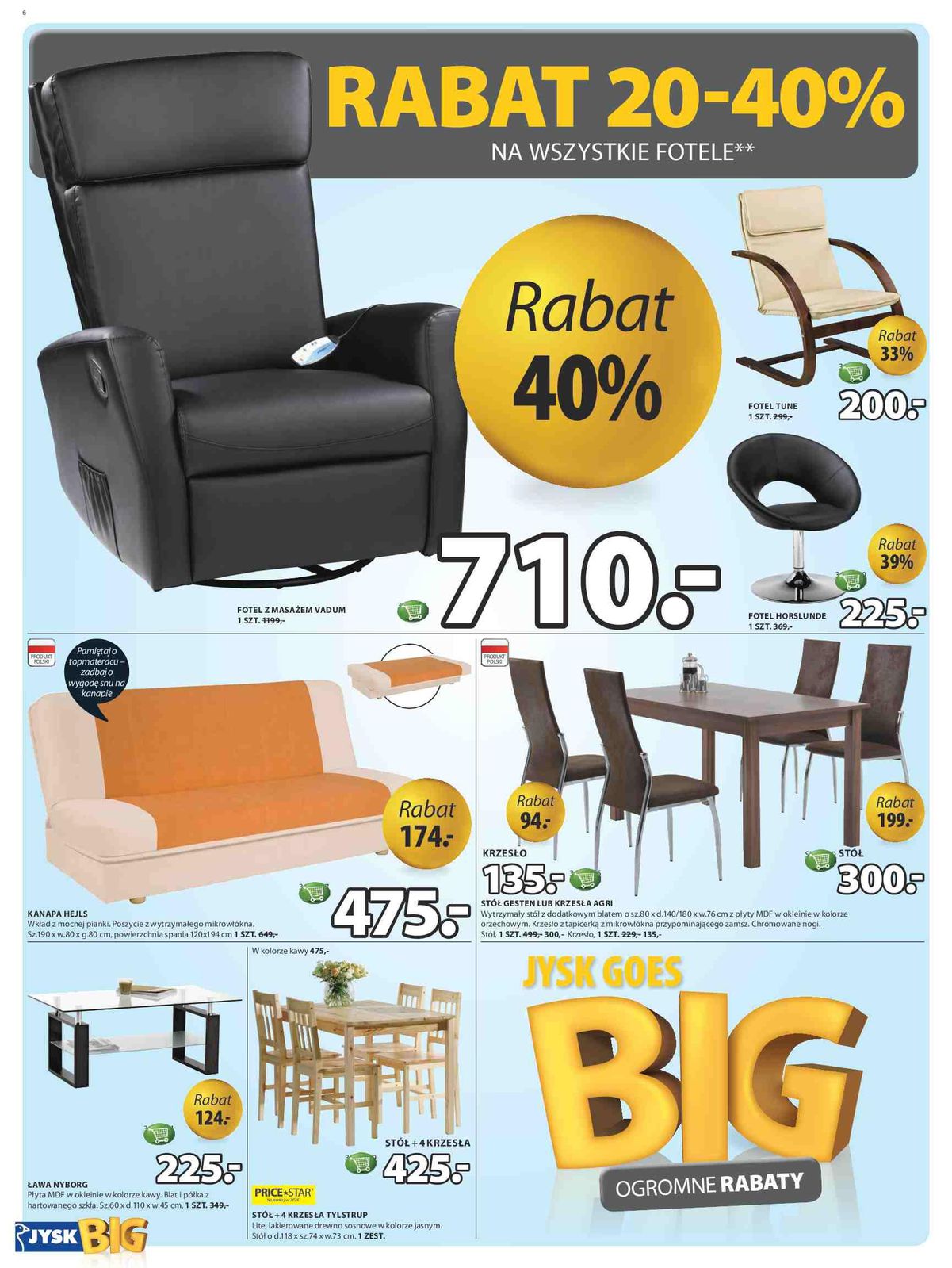 Gazetka promocyjna Jysk str. 6