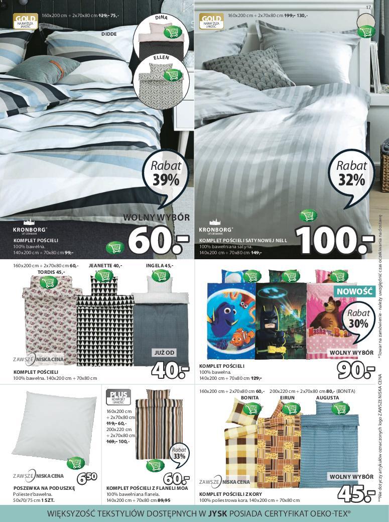 Gazetka promocyjna Jysk str. 17