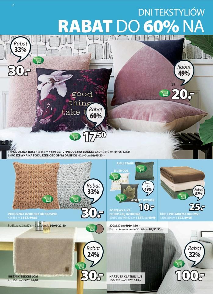 Gazetka promocyjna Jysk str. 2