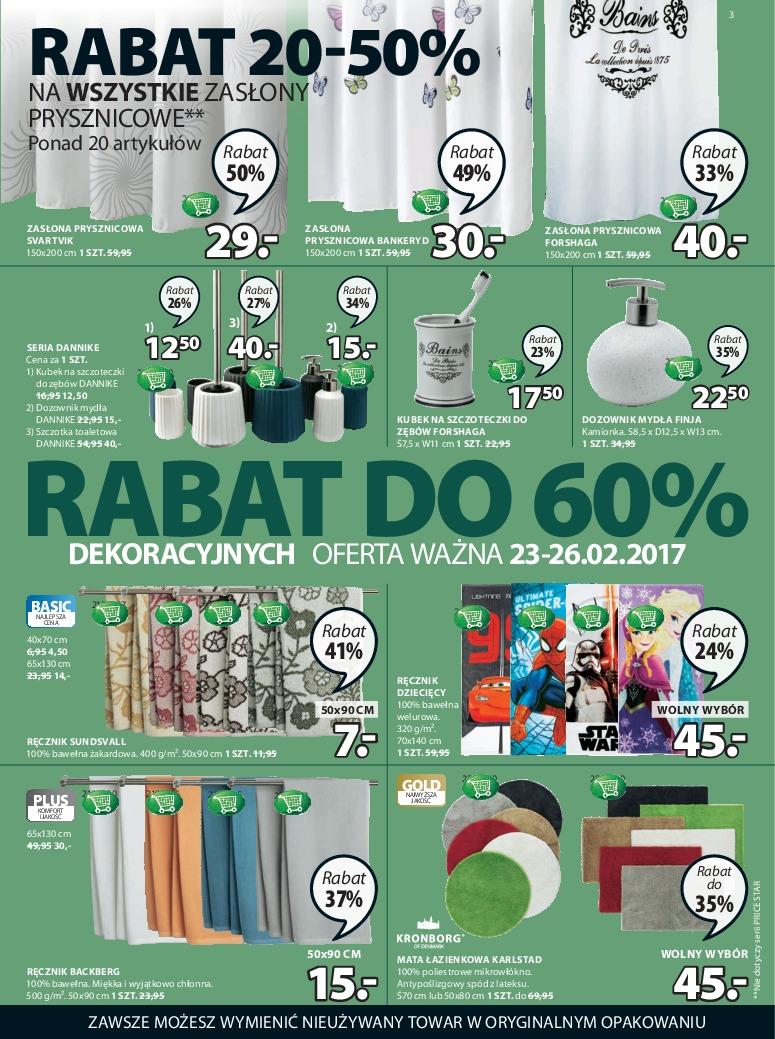 Gazetka promocyjna Jysk str. 3