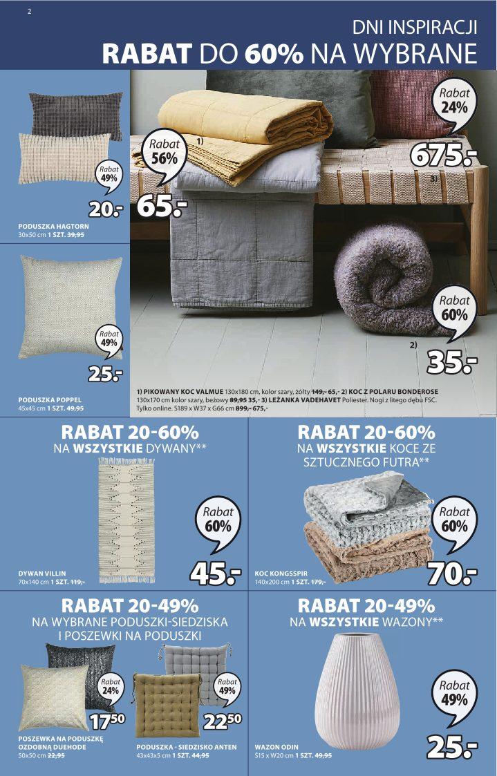 Gazetka promocyjna Jysk str. 2