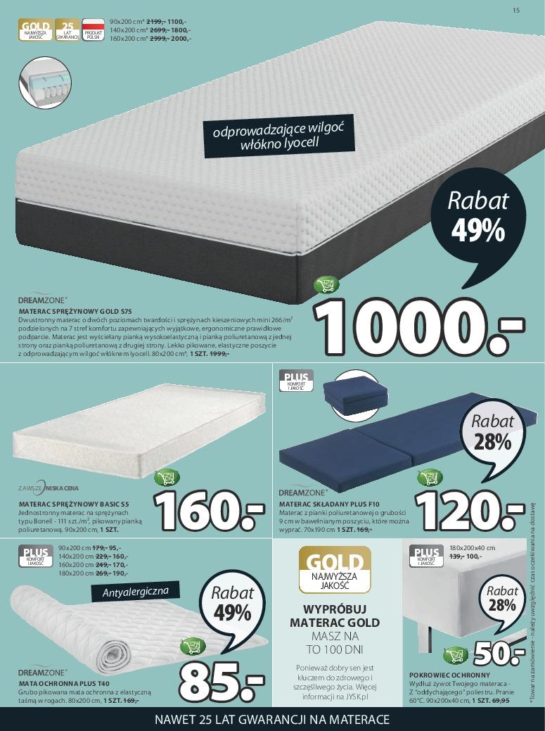 Gazetka promocyjna Jysk str. 15