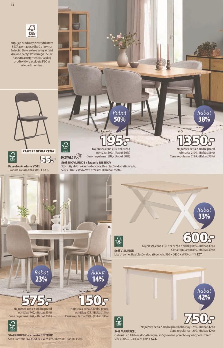 Gazetka promocyjna Jysk str. 14