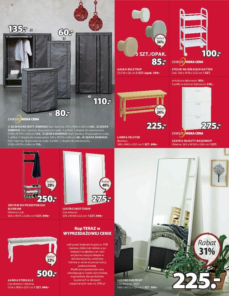 Gazetka promocyjna Jysk str. 12