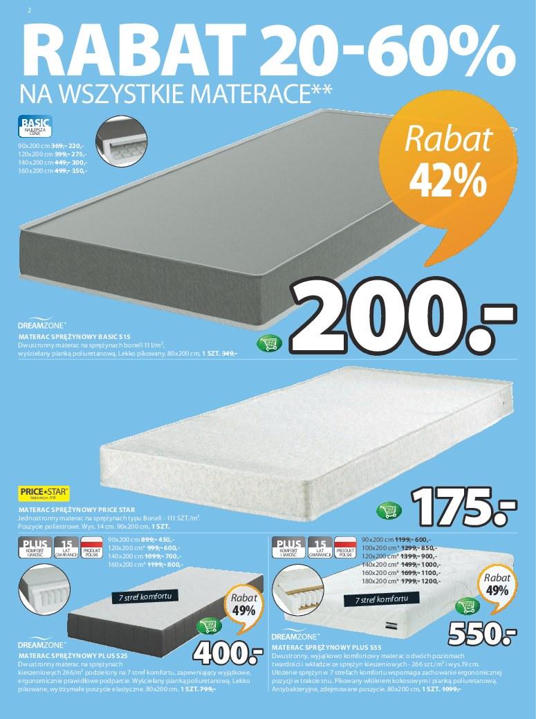 Gazetka promocyjna Jysk str. 2