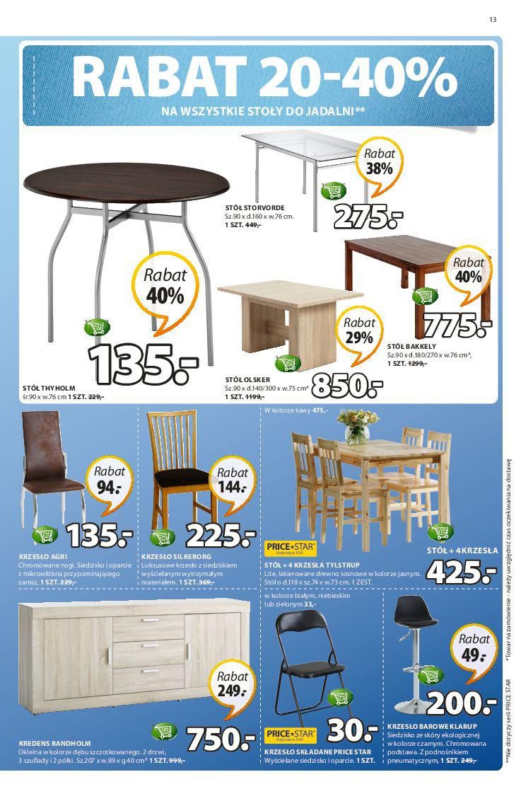 Gazetka promocyjna Jysk str. 13