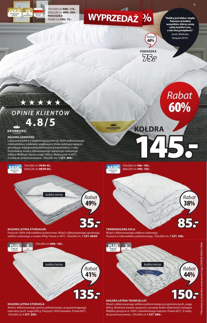 Gazetka promocyjna Jysk str. 9