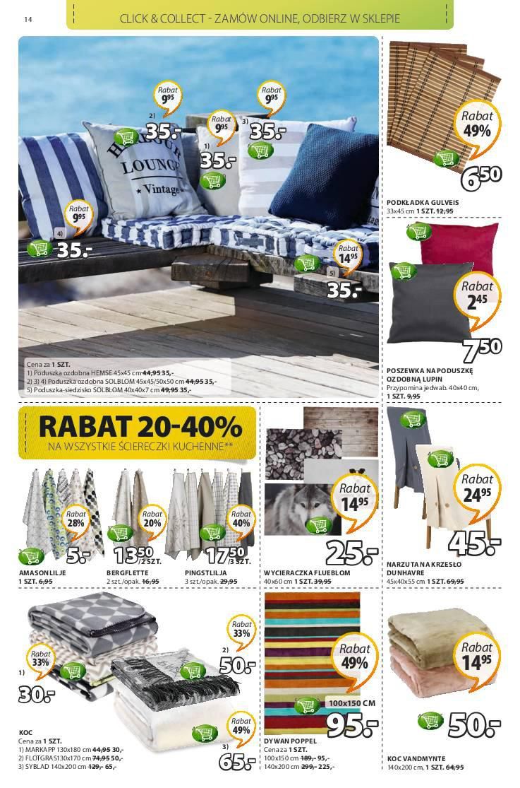 Gazetka promocyjna Jysk str. 14